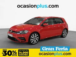 Rojo Usado 2017 VW Golf VII Sportline Utilitario | 21.990 € (Caro)