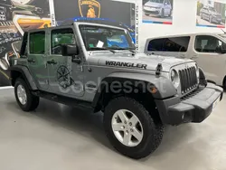 Gris / plata Usado 2016 Jeep Wrangler Unlimited Sahara SUV | 29.999 € (Super precio)