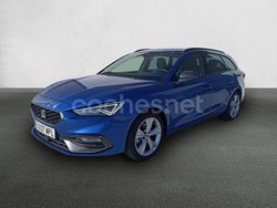 Azul Usado 2024 Seat Leon FR Familiar | 26.900 € (Un poco caro)