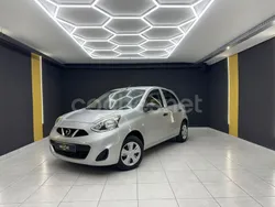 Gris / plata Usado 2015 Nissan Micra Acenta Utilitario | 6990 € (Precio justo)