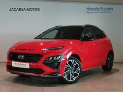 Rojo Usado 2021 Hyundai Kona N Line SUV | 18.990 € (Precio justo)