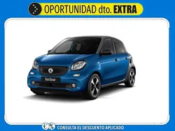 Azul Usado 2019 Smart ForFour Electric Drive | 10.250 € (Buen precio)