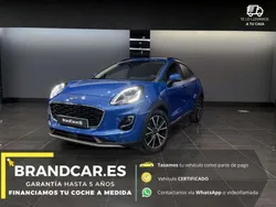 Azul Usado 2020 Ford Puma Titanium SUV | 16.400 € (Precio justo)
