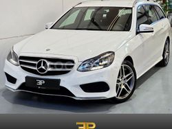 Blanco Usado 2015 Mercedes E200 Avantgarde Familiar | 18.790 €