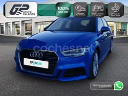 Azul Usado 2018 Audi A3 Sportback S-Line Berlina | 24.295 € (Un poco caro)