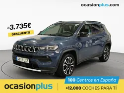 Azul Usado 2022 Jeep Compass Limited SUV | 20.000 € (Precio justo)