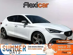 Blanco Usado 2021 Seat Leon FR Berlina | 19.490 € (Precio justo)