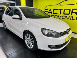 Blanco Usado 2009 VW Golf VI Highline Berlina | 11.990 € (Caro)