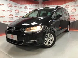 Negro Usado 2015 VW Sharan Sportline Monovolumen | 17.500 €