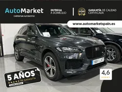 Gris Usado 2018 Jaguar F-Pace S SUV | 29.990 € (Caro)