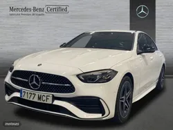 Blanco polar Usado 2022 Mercedes C220 AMG line Berlina | 42.900 € (Precio justo)