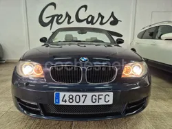 Azul Usado 2008 BMW 120 Cabriolet Descapotable | 10.995 € (Precio justo)