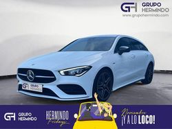 Blanco Usado 2021 Mercedes CLA200 Shooting Brake AMG line Plus Familiar | 32.500 € (Precio justo)