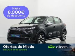 Negro Usado 2021 Citroën C3 Feel Utilitario | 11.490 € (Precio justo)
