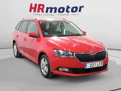 Rojo Usado 2020 Skoda Fabia Familiar | 12.390 € (Precio justo)