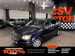 Azul Usado 2008 Chrysler Voyager Monovolumen | 4950 € (Un poco caro)