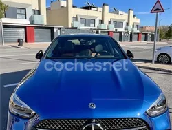Azul Usado 2022 Mercedes C220 Berlina | 46.000 € (Un poco caro)