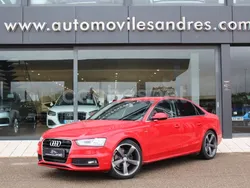 Rojo Usado 2015 Audi A4 S-Line Berlina | 18.500 € (Precio justo)