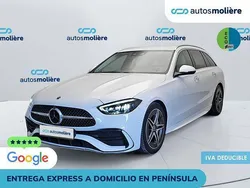 Blanco Usado 2022 Mercedes C220 Familiar | 36.890 € (Precio justo)