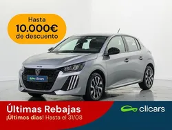 Gris Usado 2024 Peugeot 208 Active Utilitario | 14.490 € (Precio justo)