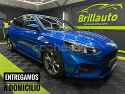 Azul Usado 2018 Ford Focus ST-Line Berlina | 18.490 € (Caro)