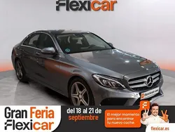 Gris Usado 2017 Mercedes C220 Berlina | 21.990 € (Precio justo)