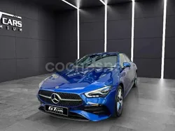 Azul Usado 2024 Mercedes CLA250e AMG Berlina | 38.900 € (Precio justo)