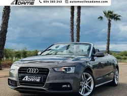 Gris Usado 2013 Audi A5 Cabriolet S-Line Descapotable | 18.500 € (Buen precio)