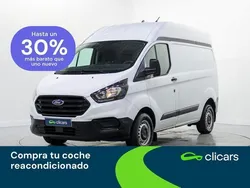 Blanco Usado 2020 Ford Transit Custom Ambiente Van | 16.990 € (Precio justo)
