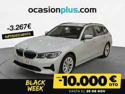 Gris Usado 2021 BMW 318 Familiar | 20.950 € (Precio justo)
