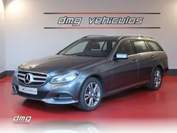 Gris Usado 2015 Mercedes E220 Avantgarde Familiar | 18.000 € (Precio justo)