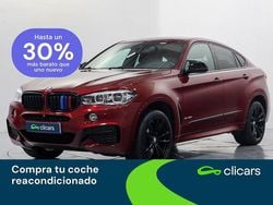 Rojo Usado 2017 BMW X6 SUV | 34.390 € (Precio justo)