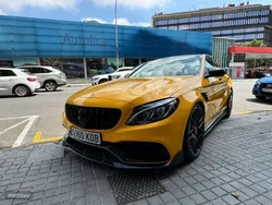 Amarillo Usado 2017 Mercedes C63S AMG AMG Berlina | 57.500 € (Precio justo)