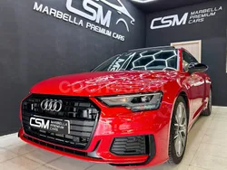 Rojo Usado 2021 Audi A6 Ambiente Familiar | 51.990 € (Caro)