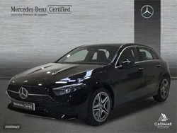 Negro noche Usado 2024 Mercedes A250 AMG line Berlina | 36.800 € (Precio justo)