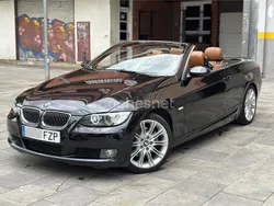 Negro Usado 2008 BMW 325 Cabriolet Descapotable | 8990 € (Super precio)