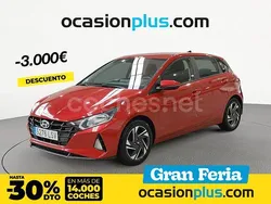 Rojo Usado 2021 Hyundai i20 Berlina | 13.090 € (Precio justo)