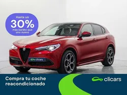Gris Usado 2021 Alfa Romeo Stelvio Veloce SUV | 29.490 € (Precio justo)