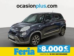 Gris Usado 2014 Fiat 500L Trekking Monovolumen | 7150 € (Precio justo)