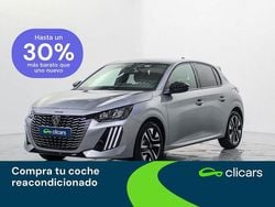 Gris Usado 2024 Peugeot 208 Allure Utilitario | 18.990 € (Precio justo)
