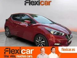 Rojo Usado 2019 Nissan Micra Acenta Utilitario | 11.890 € (Precio justo)