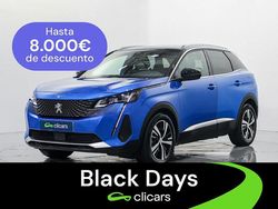 Azul Usado 2021 Peugeot 3008 GT SUV | 23.490 € (Precio justo)