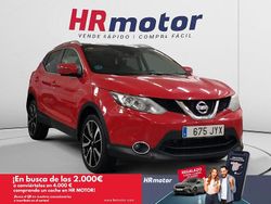 Rojo Usado 2017 Nissan Qashqai N-Connecta SUV | 14.990 € (Precio justo)