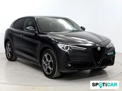 Negro Usado 2022 Alfa Romeo Stelvio Sprint SUV | 34.500 € (Precio justo)