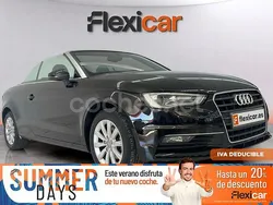Negro Usado 2015 Audi A3 Cabriolet Ambition Descapotable | 16.290 € (Precio justo)