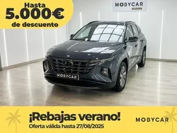 Gris Usado 2024 Hyundai Tucson SUV | 26.495 € (Precio justo)