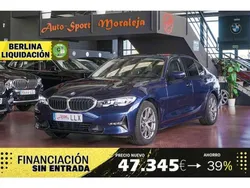 Azul Usado 2021 BMW 318 Shadowline Berlina | 26.400 € (Precio justo)