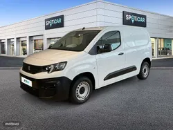 Blanco Usado 2021 Peugeot Partner Premium Monovolumen | 15.500 € (Un poco caro)