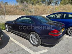 Azul Usado 2002 Mercedes SL500 Descapotable | 19.900 € (Caro)