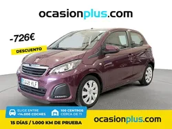 Rojo Usado 2018 Peugeot 108 Active Utilitario | 7990 € (Precio justo)